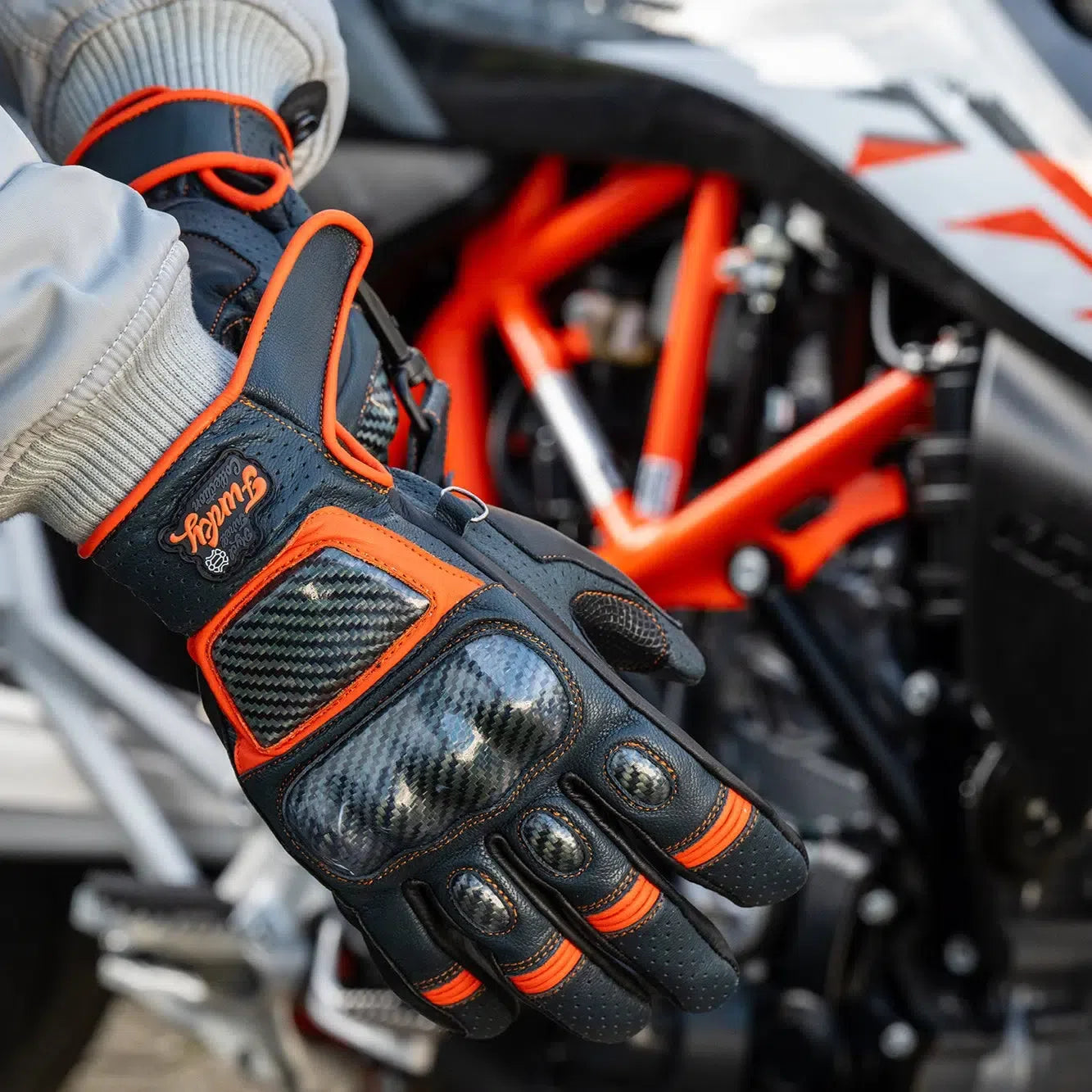 trommel handschuhe Motorradhandschuhe Drum 'n' Bass – Mycl Turell