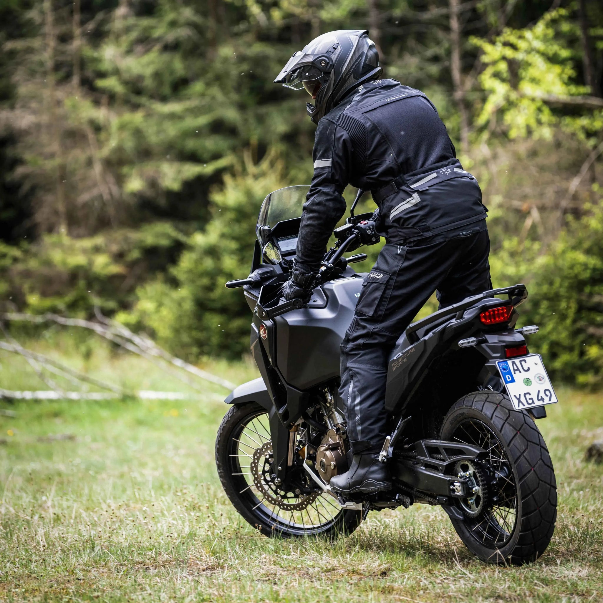 Motorradjacke CE TransAlpin HighPro 2in1 Black Series [AA] – Mycl
