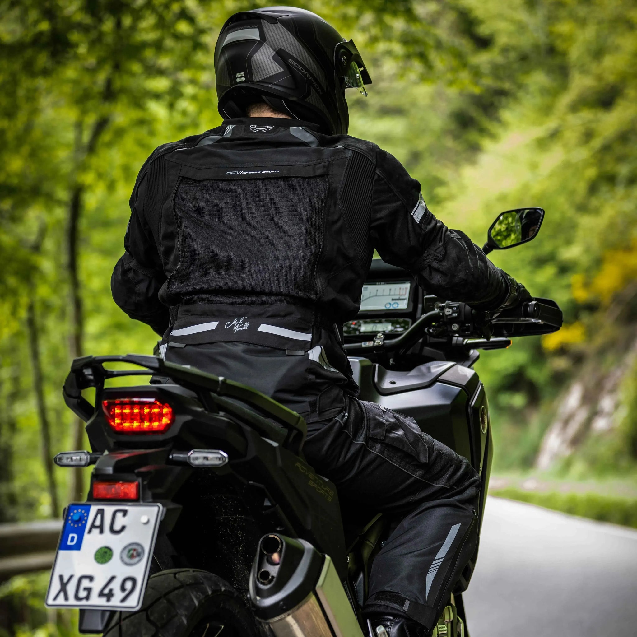 Motorradjacke CE TransAlpin HighPro 2in1 Black Series [AA] – Mycl